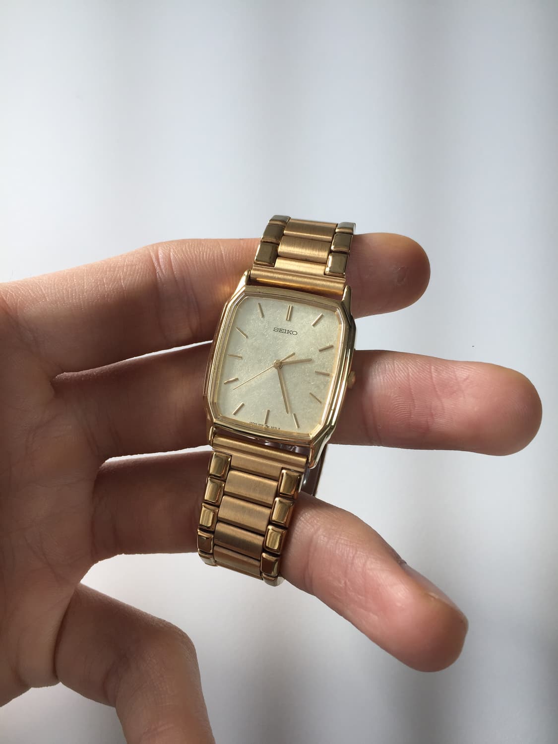 90s seiko square gold quartz (ver.2) 상품이미지5