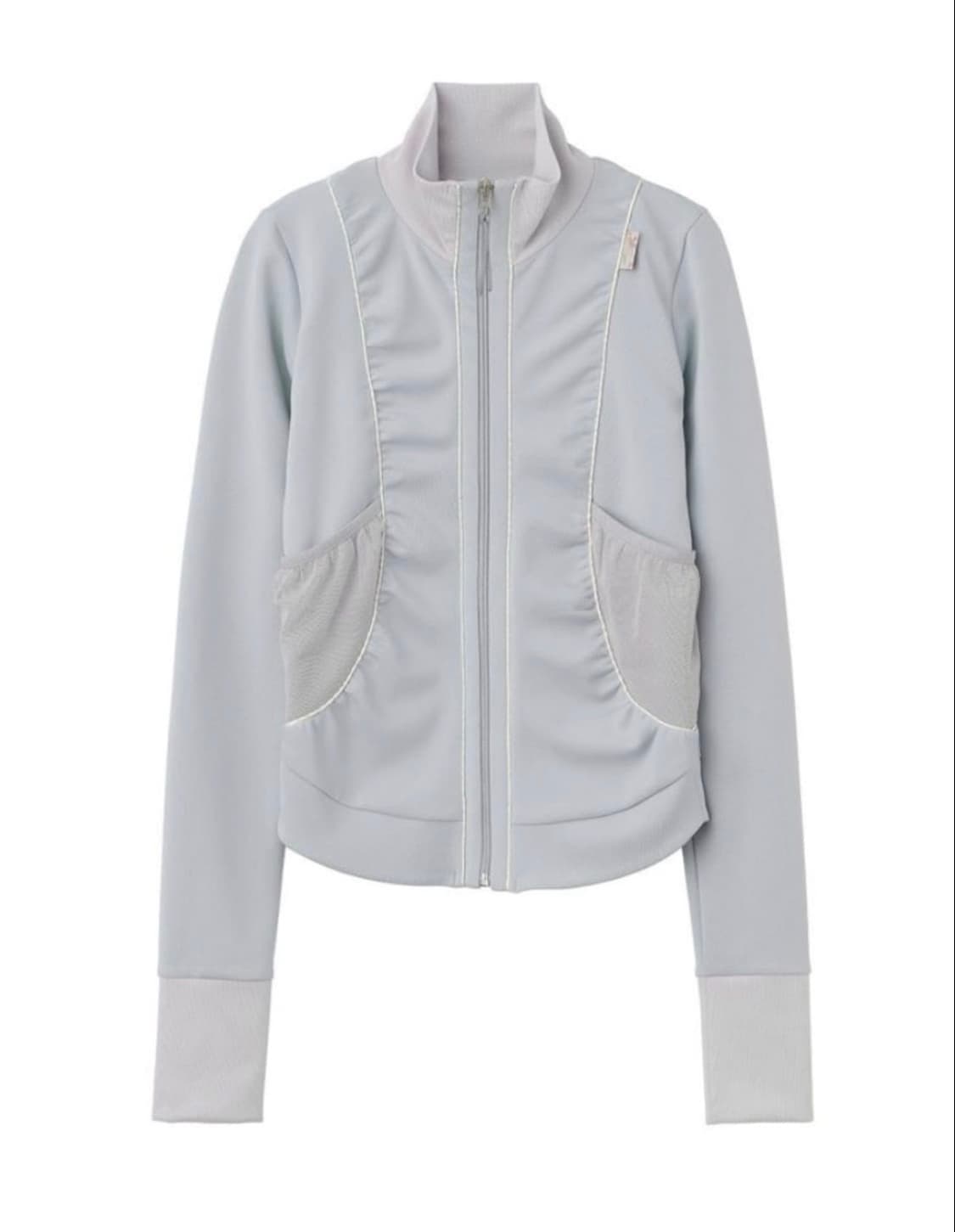 스컬프터 셔링 집업 하늘색 상품이미지3