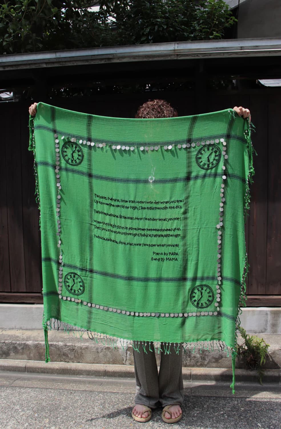 BED J.W. FORD HAND EMBROIDERY SCARF 상품이미지2