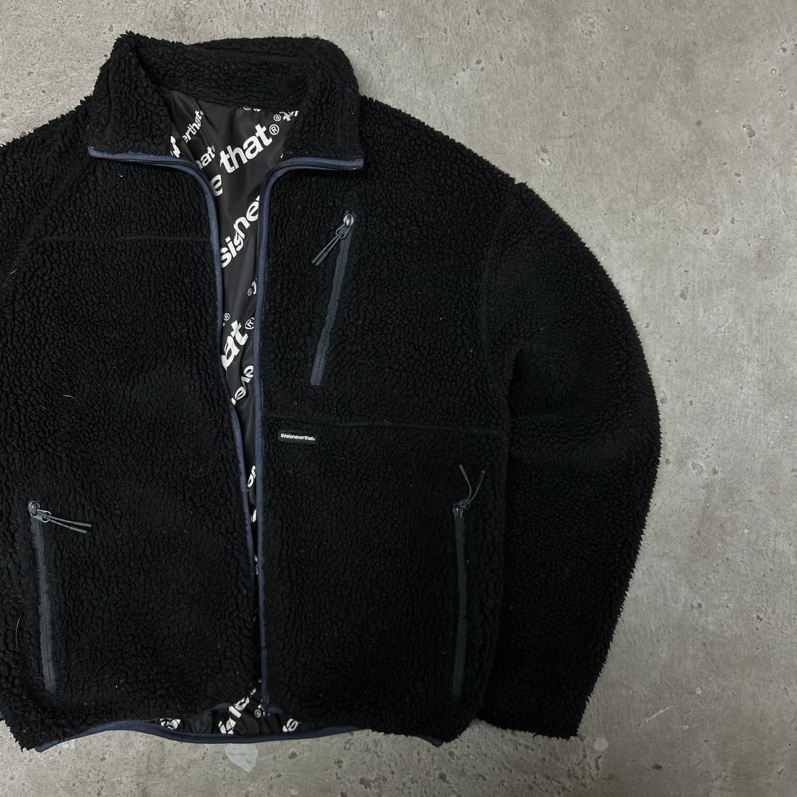 디스이즈네버댓 리버시블 후리스 점퍼[1565] 상품이미지6