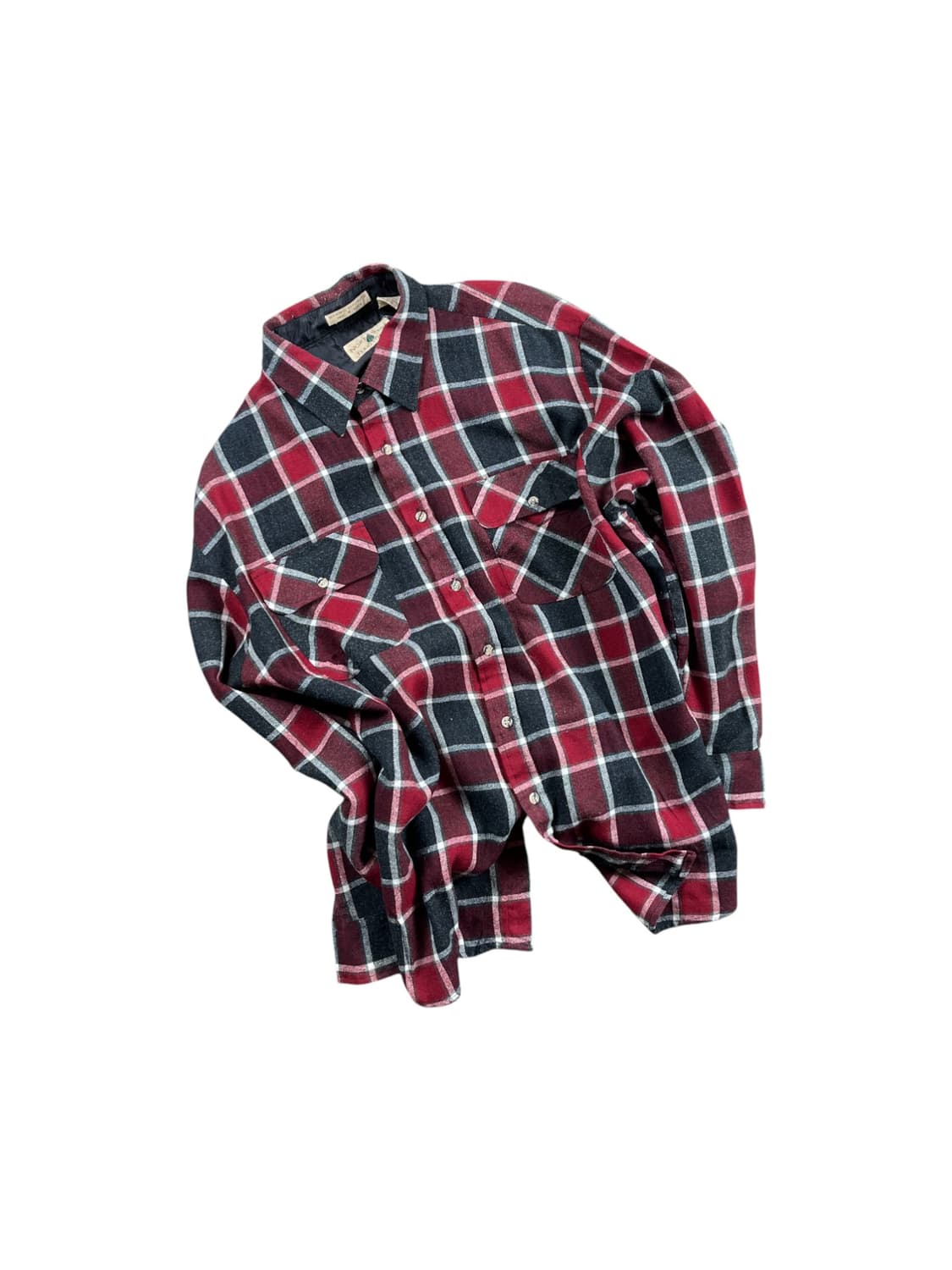 Vintage 레드 체크패턴 셔츠  상품이미지1
