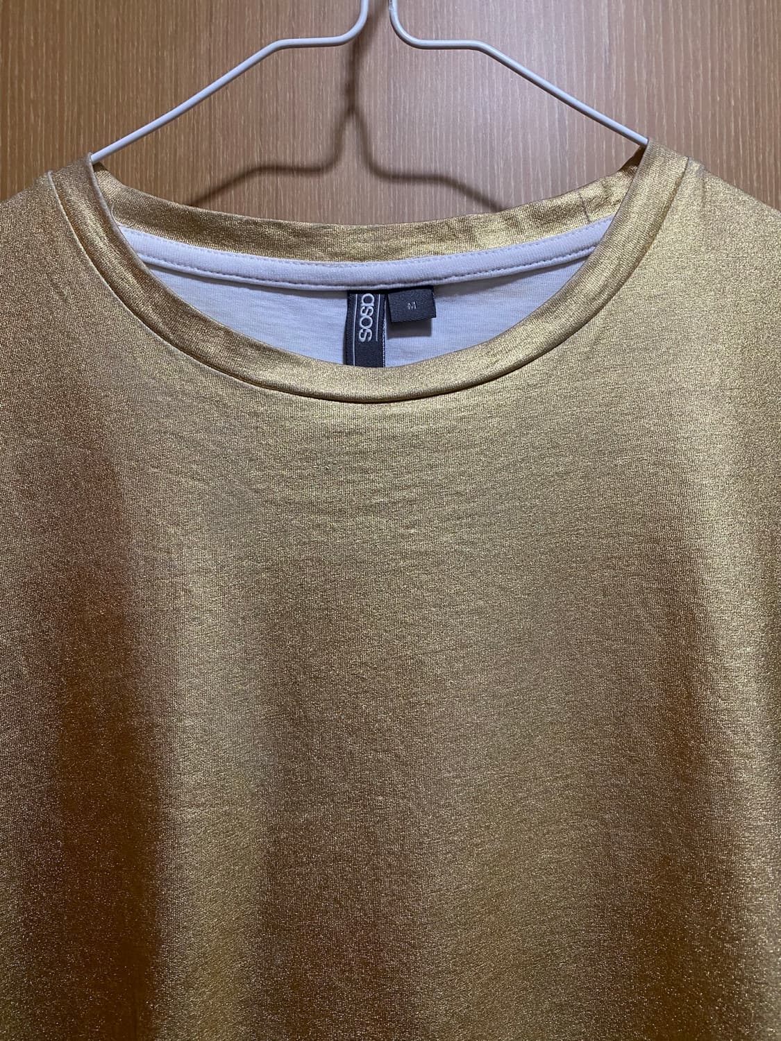 Asos 아소스 골드 반팔티 M 상품이미지2