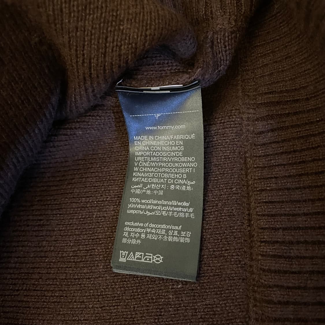 타미 힐피거 니트 가디건 상품이미지3