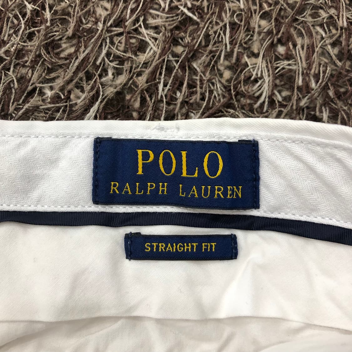 32 폴로 랄프로렌 피마 코튼 화이트 코튼 반바지 상품이미지5