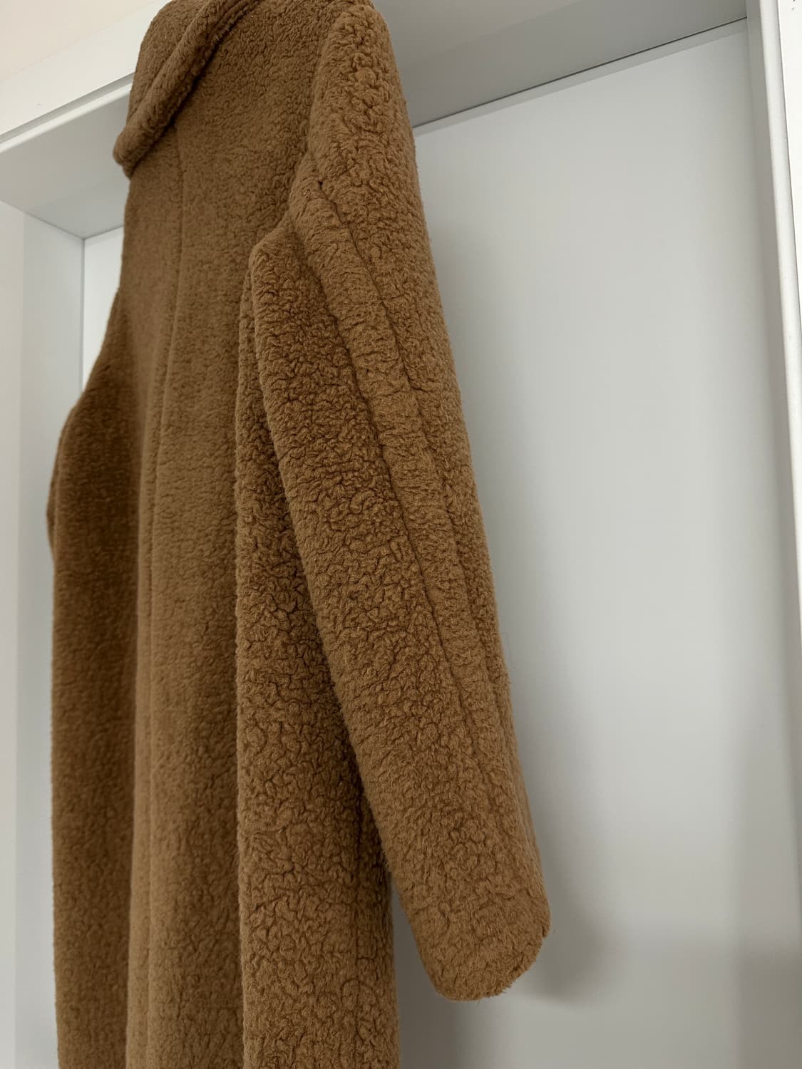 [SJSJ] 여성 이태리 울 테디베어  코트 상품이미지4