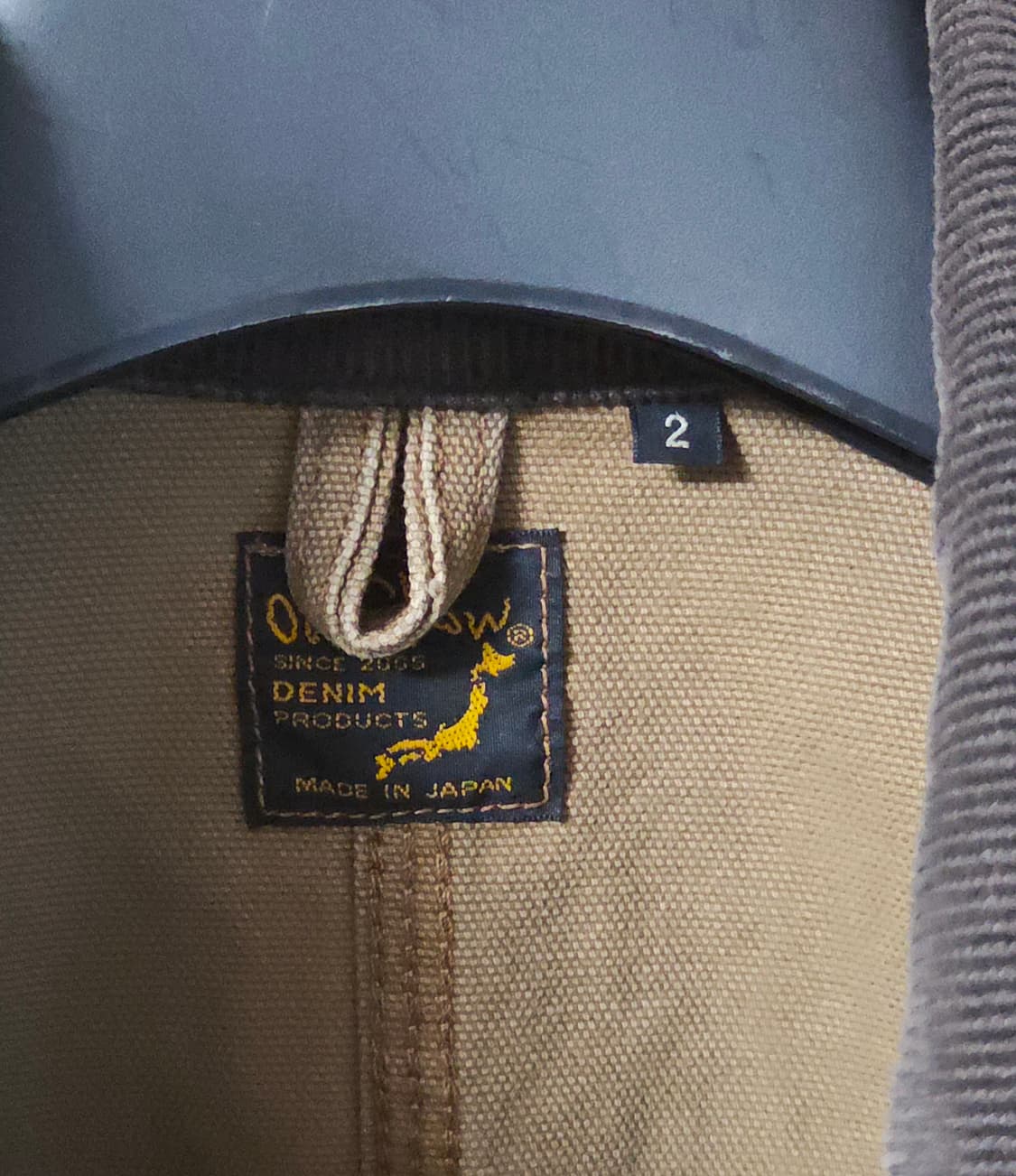 (착샷) 오어슬로우 커버올 릴렉스핏 워크 자켓 상품이미지3