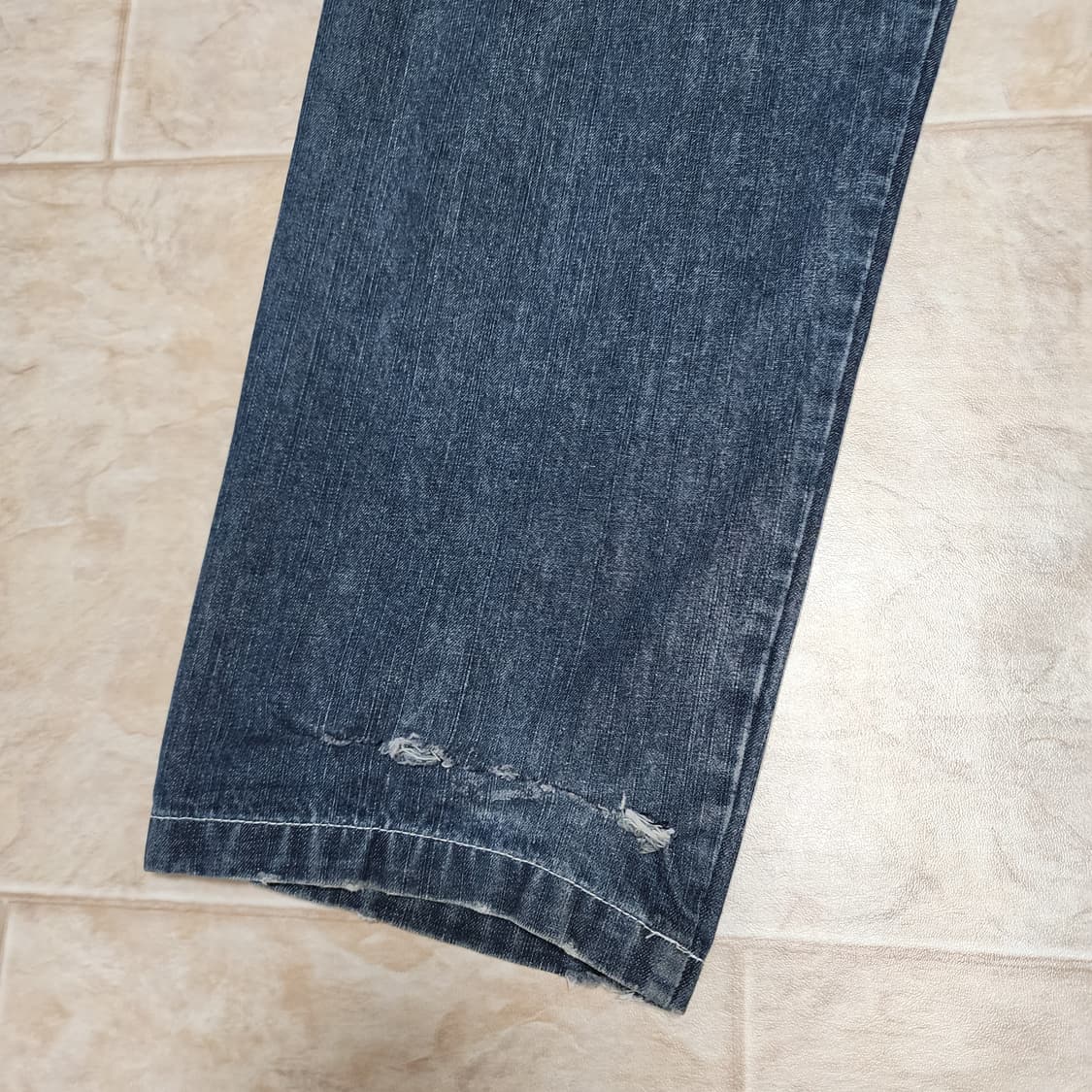 도그타운 오리엔탈 코이 잉어 자수 데님팬츠 상품이미지10