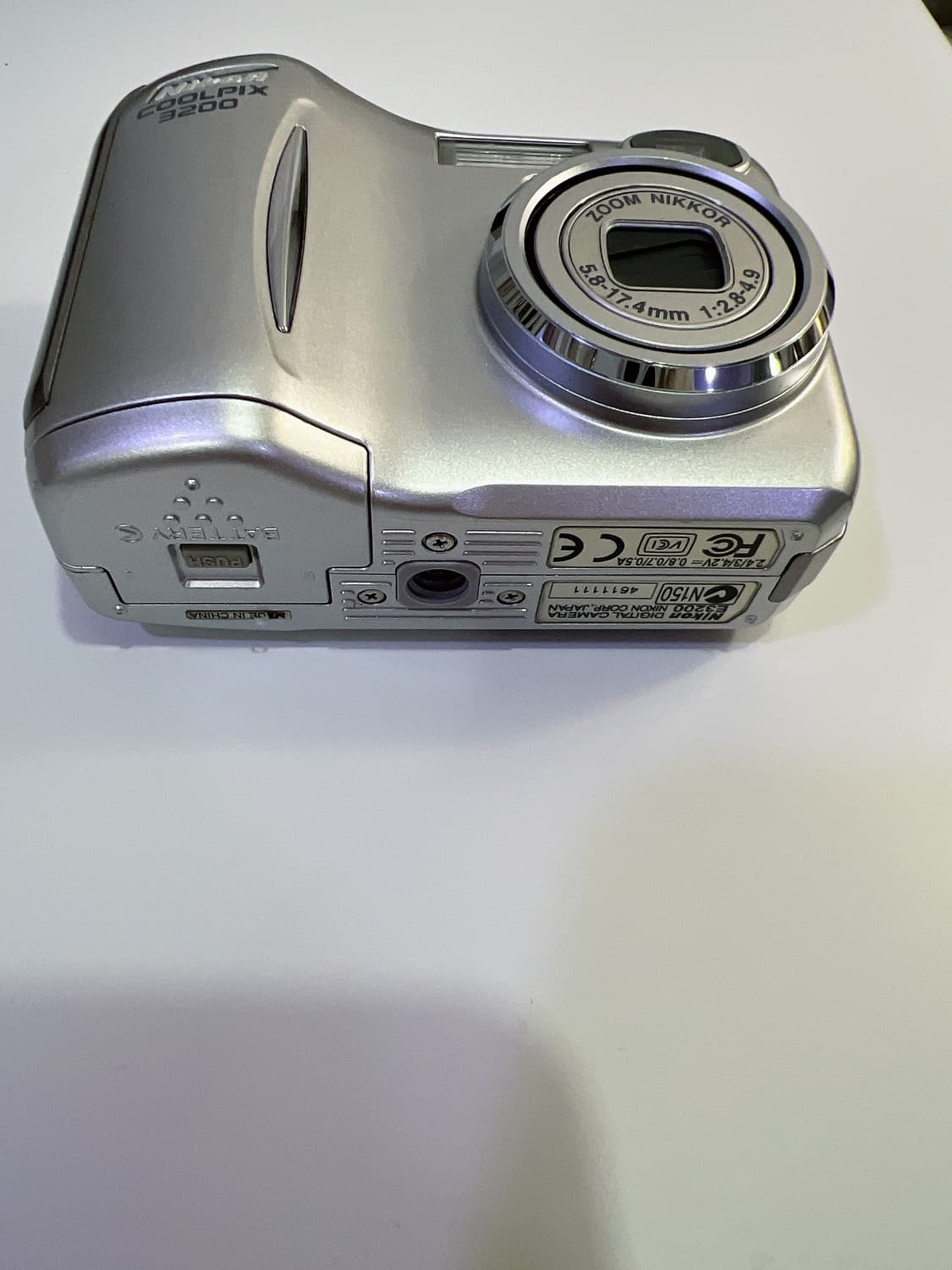 니콘 쿨픽스 3200 실버 빈티지 디카 상품이미지8