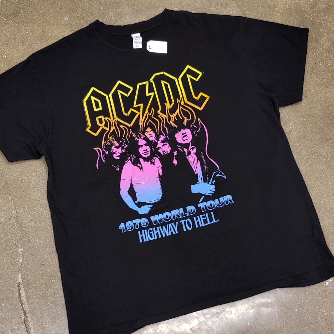 미국빈티지 ACDC 밴드 티셔츠 반팔티 락티셔츠 상품이미지2