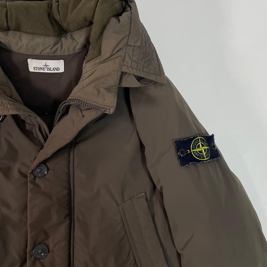 18fw 스톤아일랜드 마이크로랩스 후드 다운패딩 (on.55)   상품이미지5