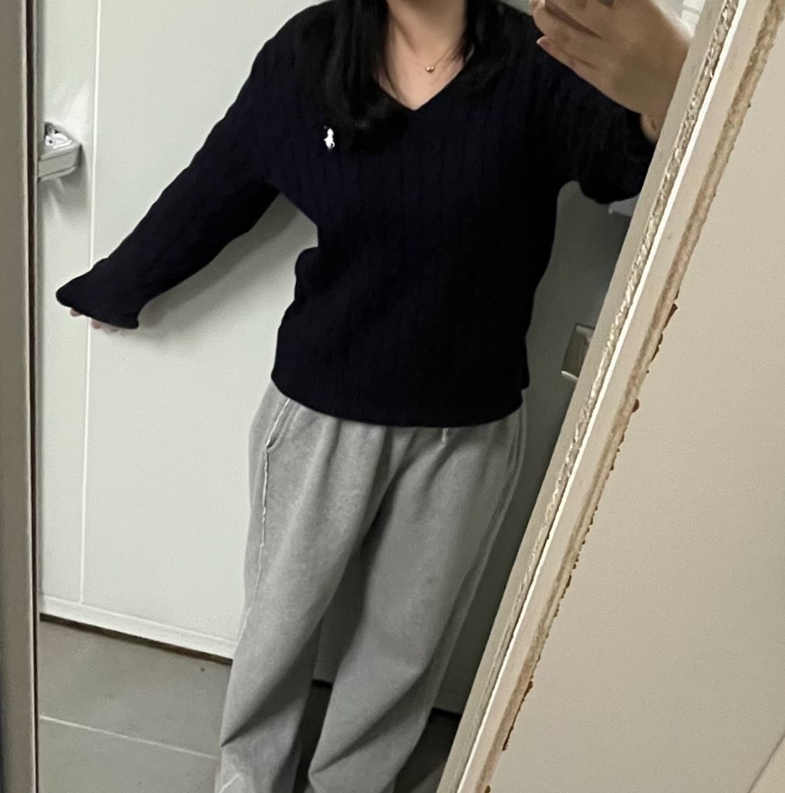 폴로 남색 니트 polo 상품이미지2