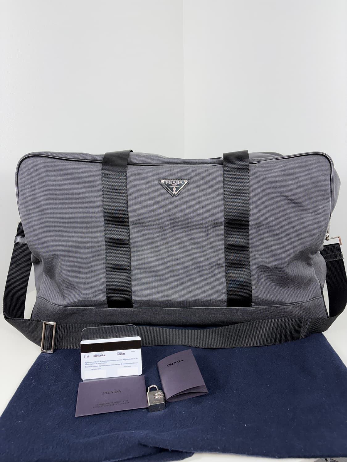 프라다 V70S 코듀라 2way 보스턴백 상품이미지1