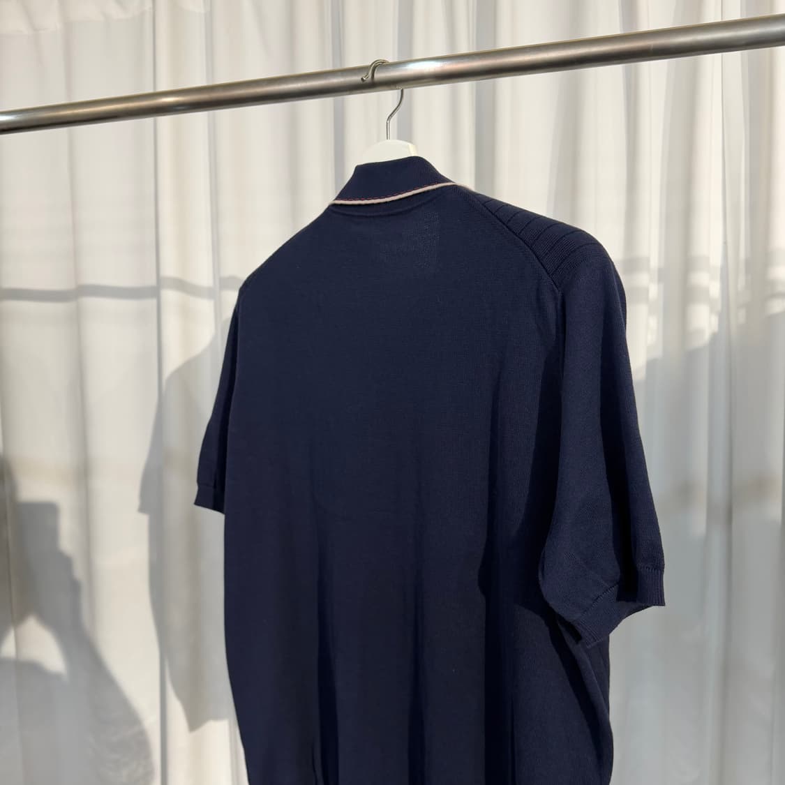 A+ / 54 (110) 브루넬로 쿠치넬리 코튼 니트 카라티 상품이미지4