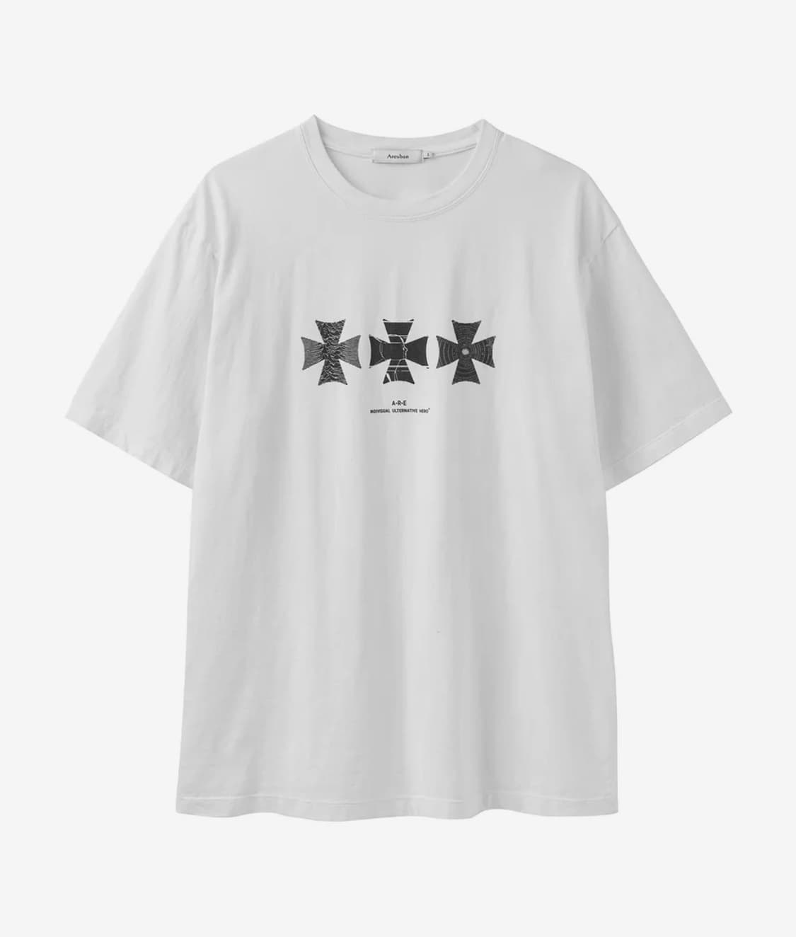 [3] 아르반 인디비쥬얼 얼터네이티브 티셔츠 히어로 화이트 상품이미지1