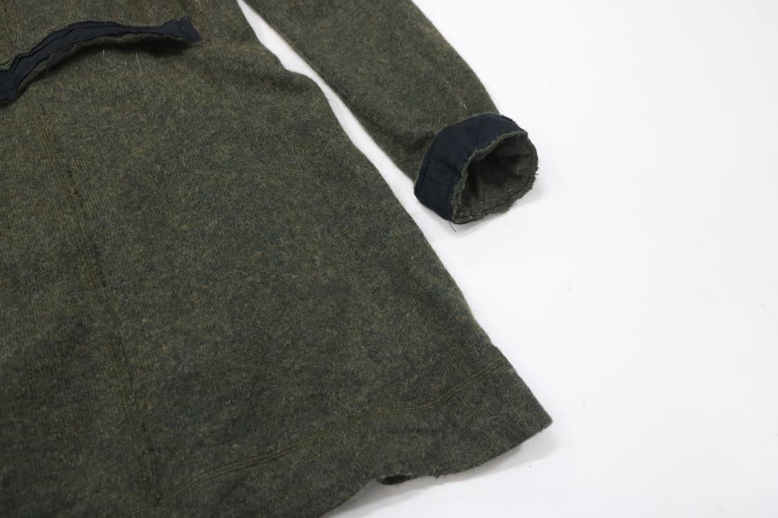 Pas de calais 파드칼레 빈티지 울 린넨 혼방 숄칼라 롱 가디건 상품이미지8