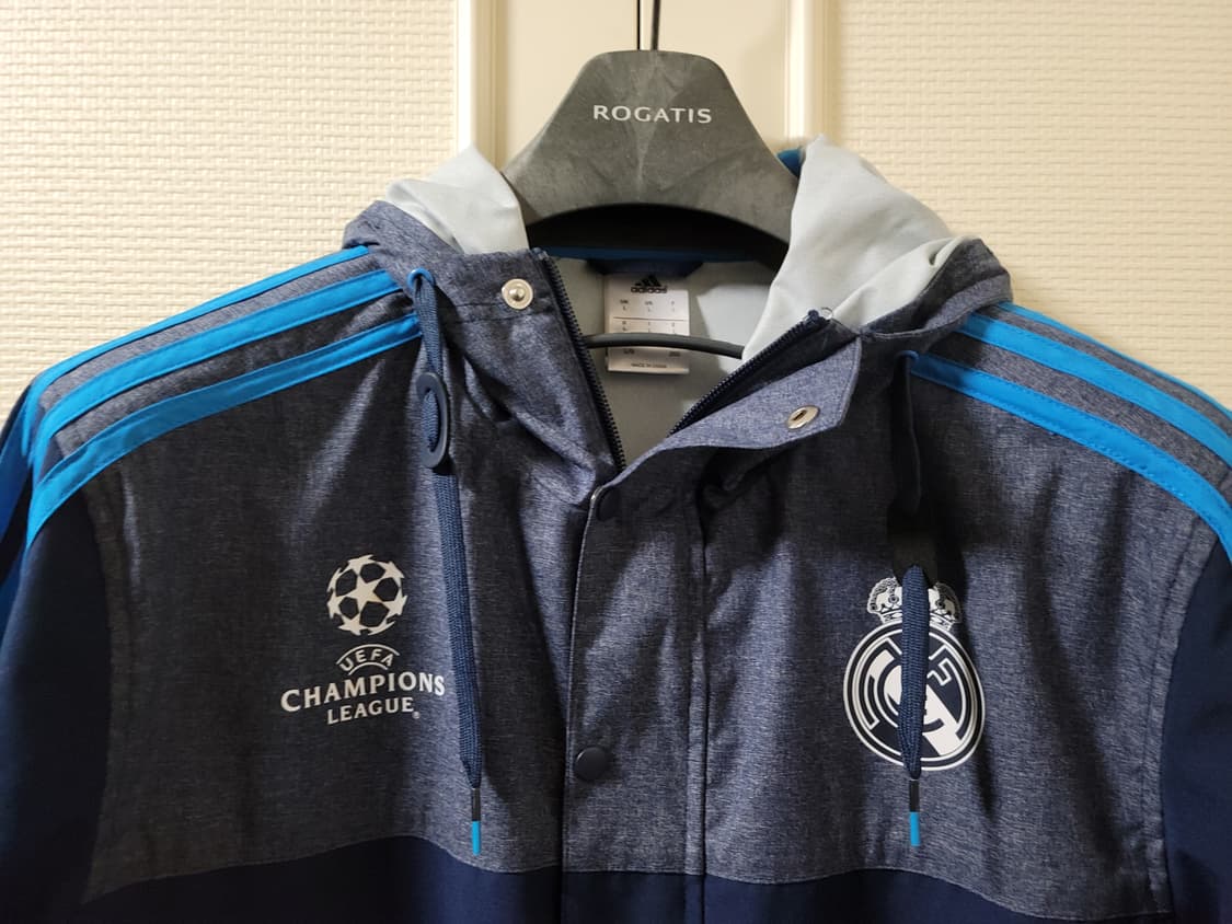 Adidas Tiro UCL 아디다스 티로 레알 마드리드 정품 레인 자켓 상품이미지3