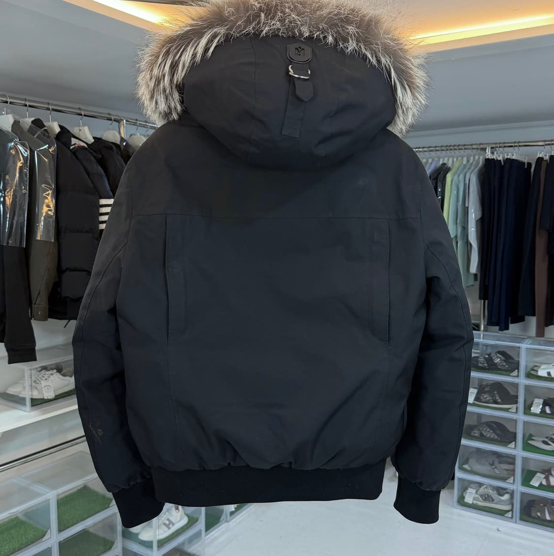 [리오브] 맥케이지 딕슨 실버퍼 패딩 상품이미지2