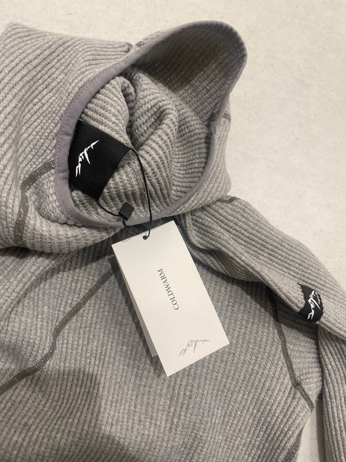 새상품 콜드웜 후드 그레이 XL 상품이미지2