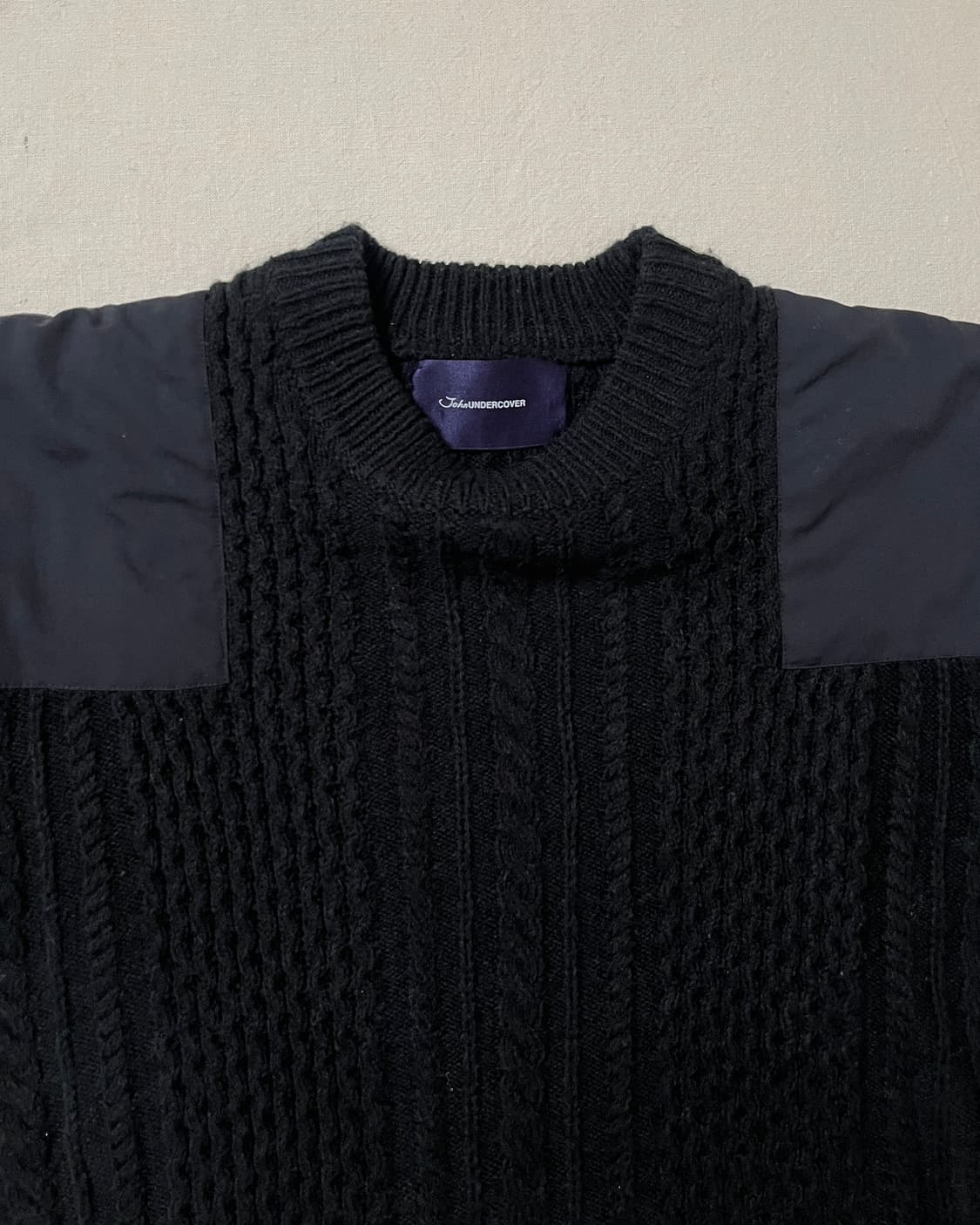 언더커버 패치 케이블 니트 john undercover 상품이미지5