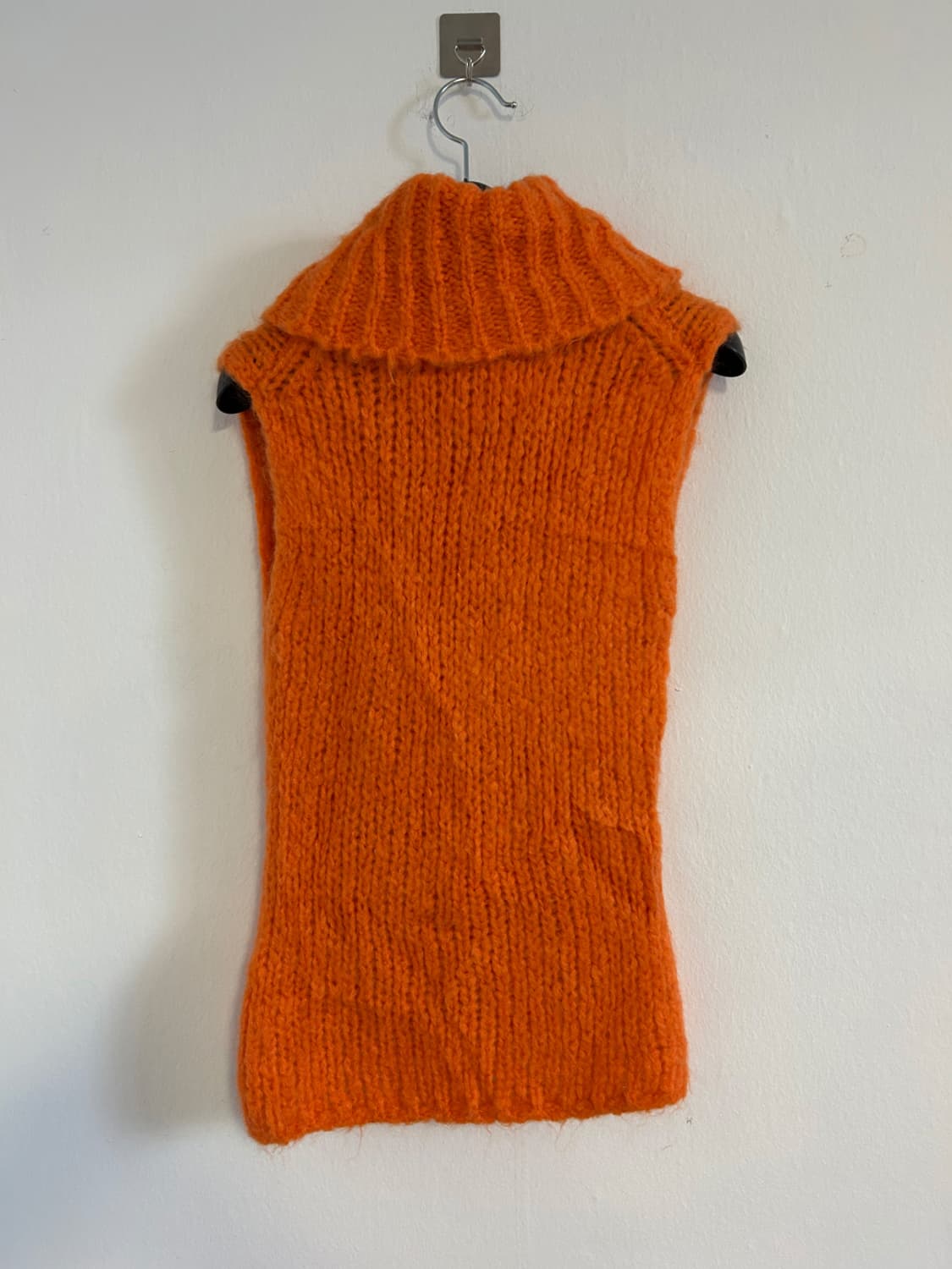 Junko Shimada AWAW 케이블 니트 민소매 탑 오렌지 M 상품이미지2