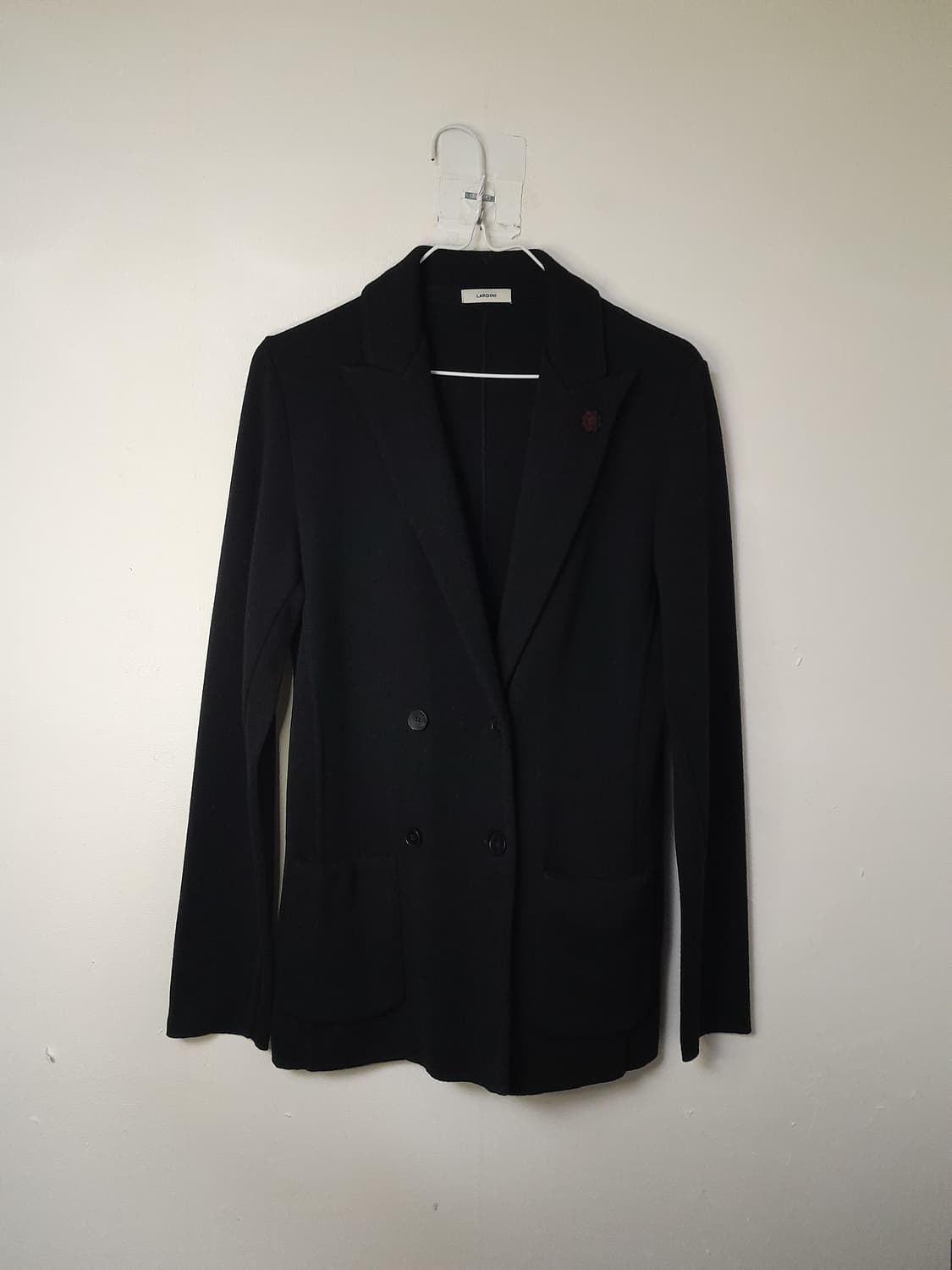 라르디니 블랙 메리노울 니트자켓 42 상품이미지1