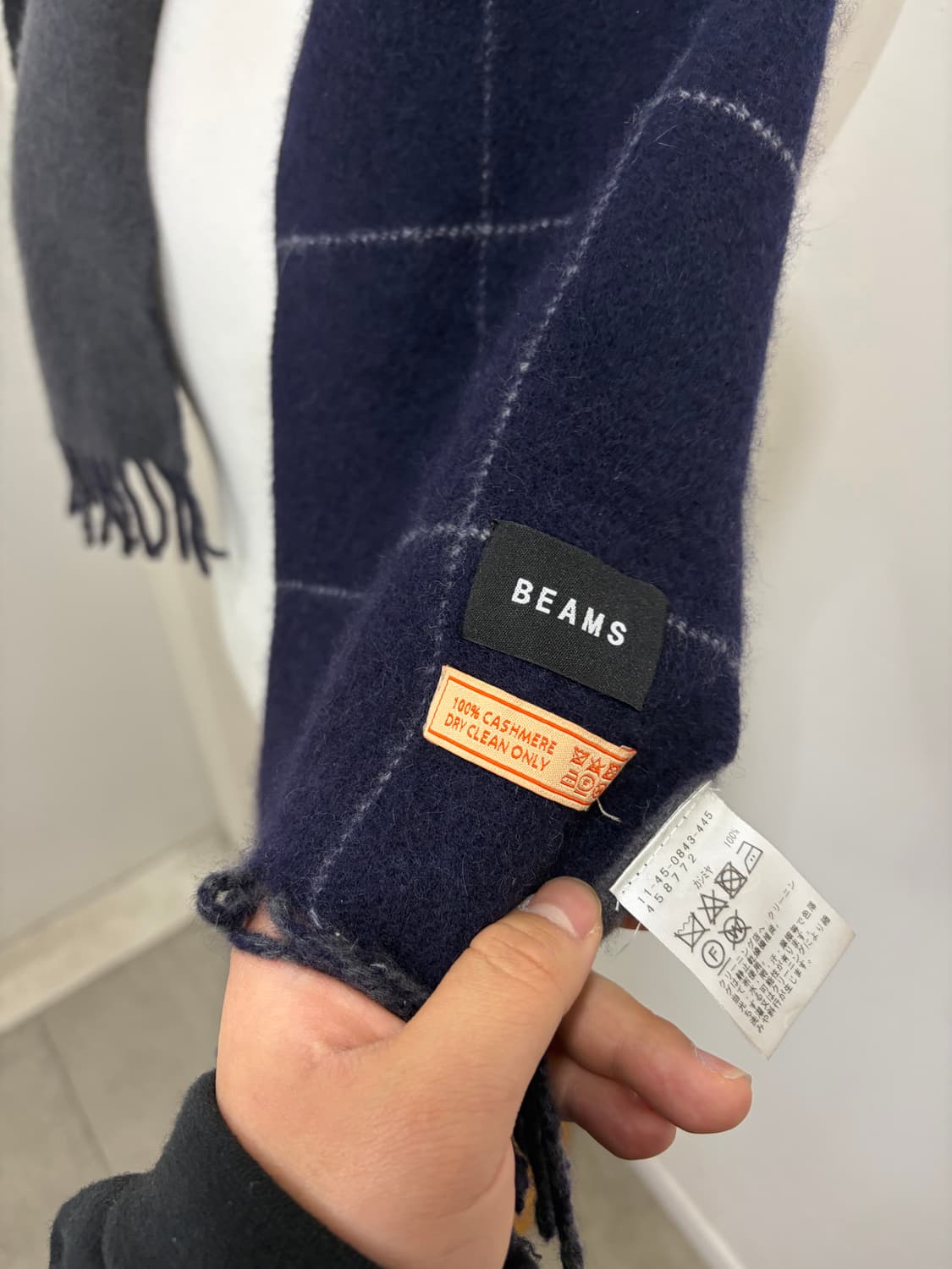 빔즈 캐시미어 머플러 목도리 상품이미지5