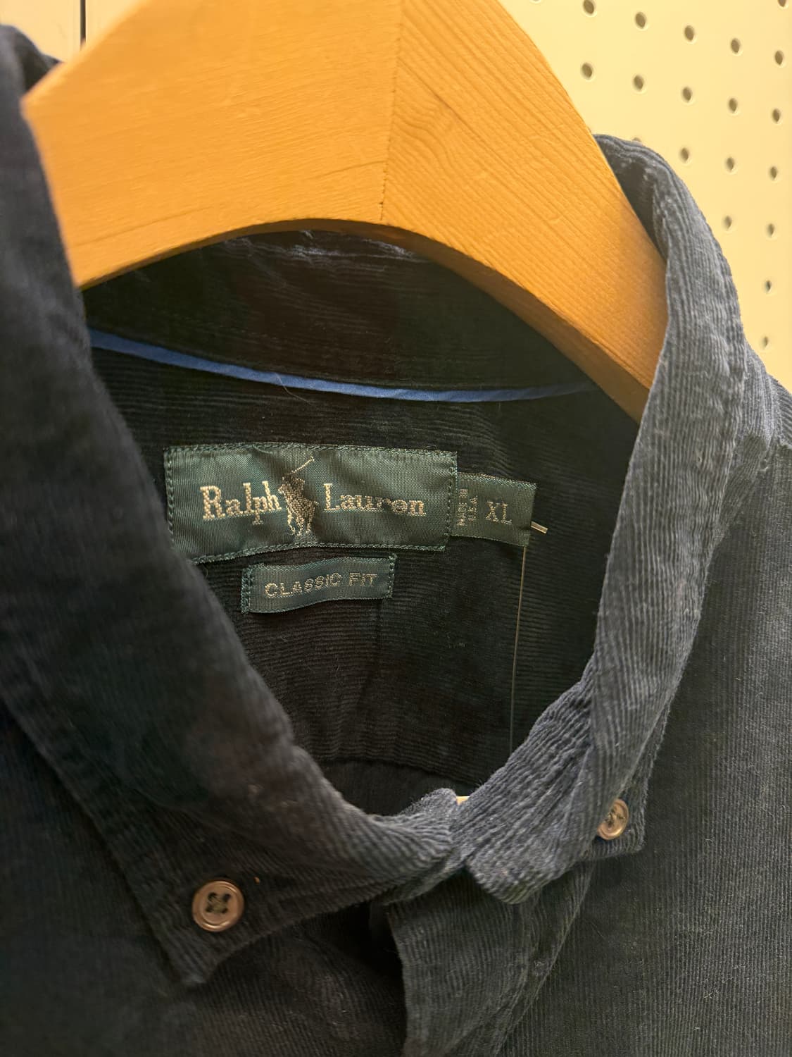 랄프 로렌 클래식핏 코듀로이 셔츠 U817 상품이미지5