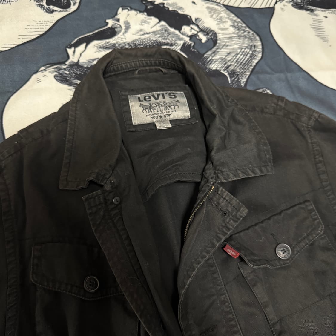리바이스 블랙 필드자켓 L사이즈 상품이미지3