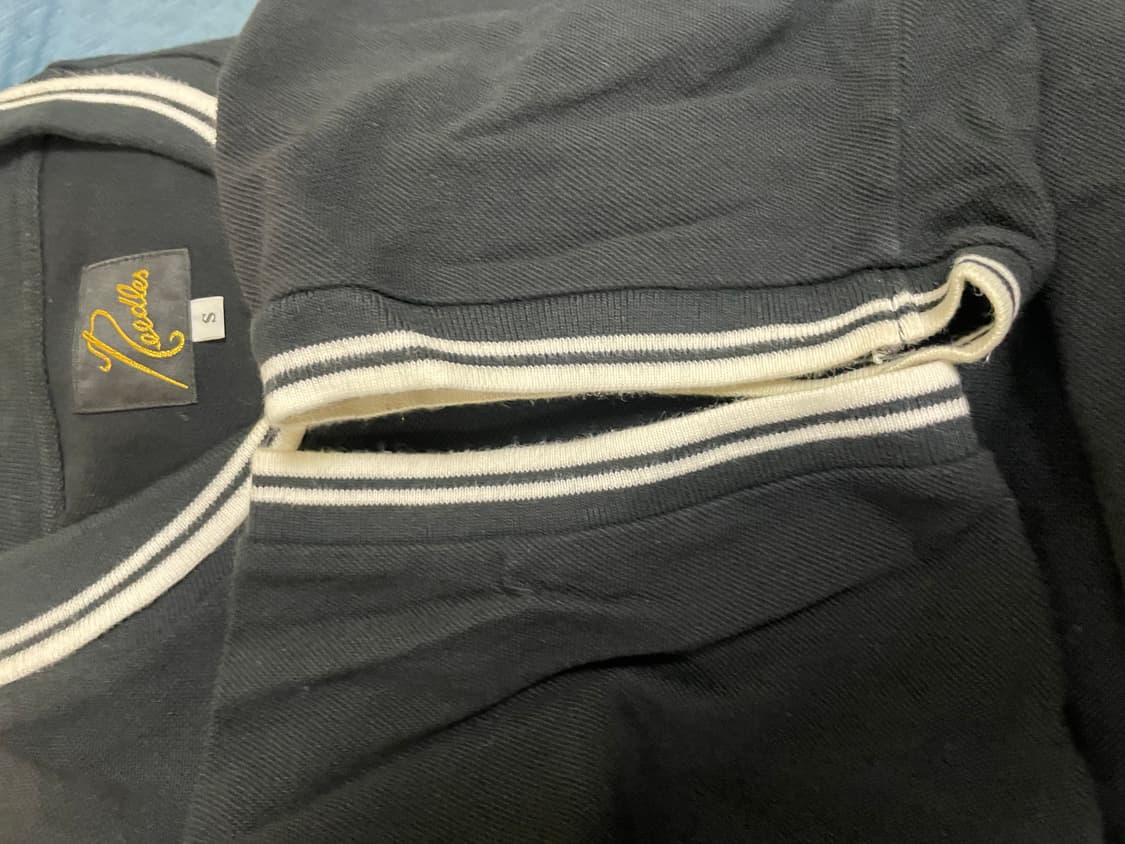 니들스 블랙 숄 카라 폴로 (S 사이즈) 상품이미지7