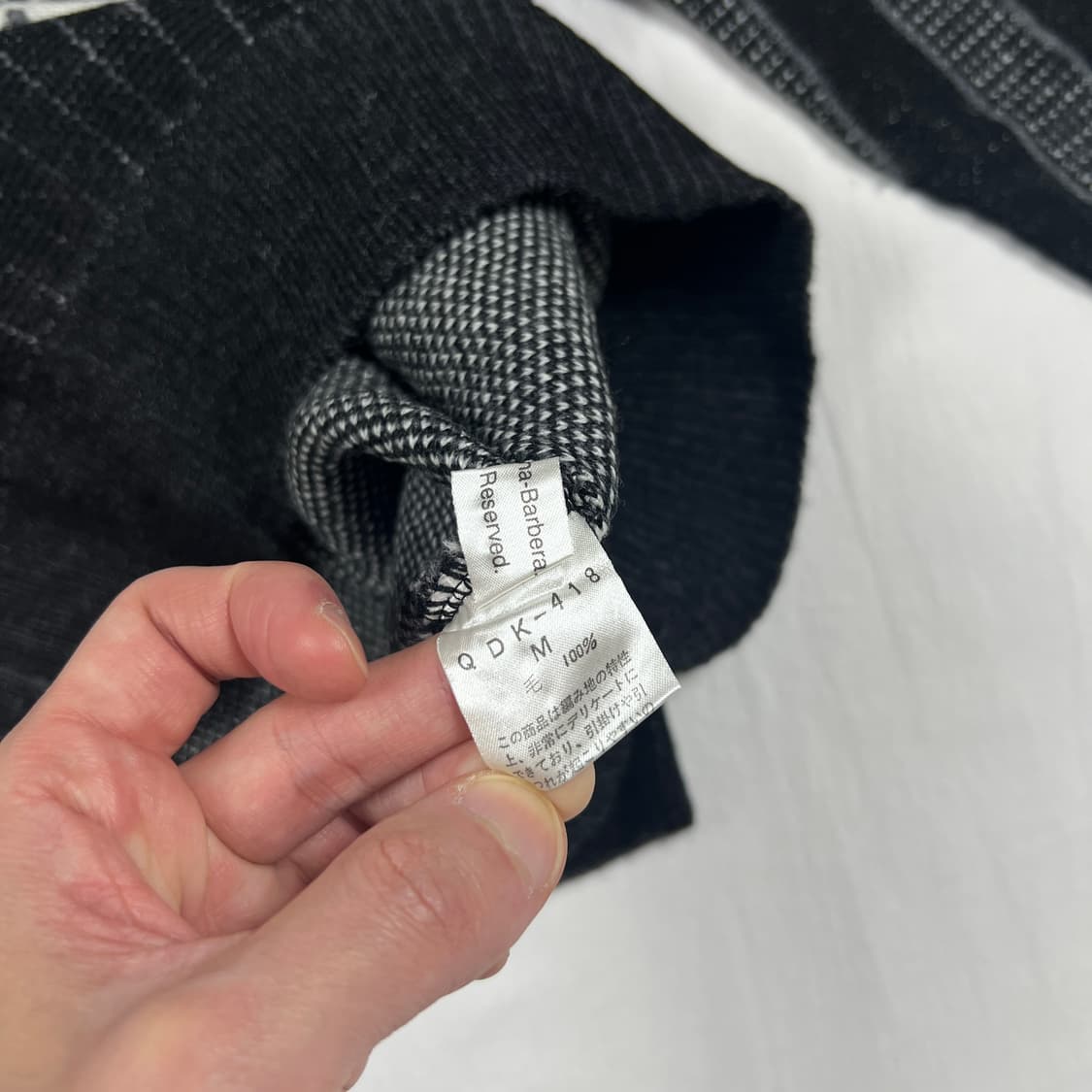 90‘s 97년도 ficce 요시유키코니시 웨키레이스 카툰 니트 상품이미지9