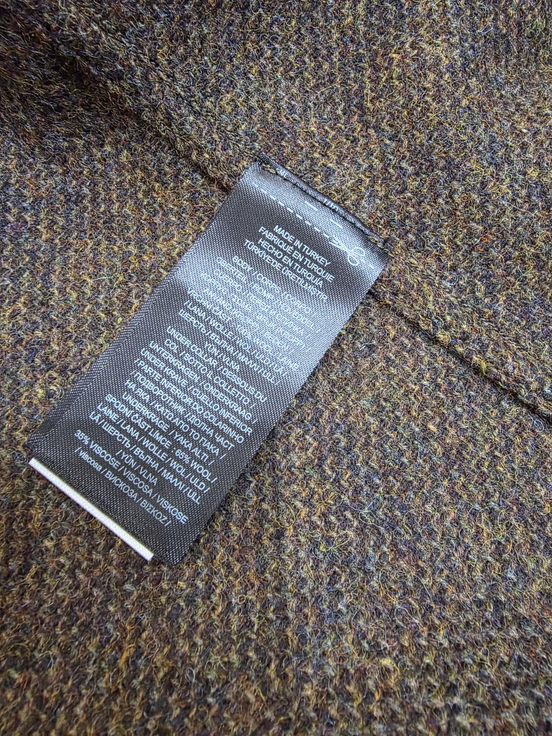 RRL unconstructed 울 스포츠 자켓 판매나 교환 상품이미지9