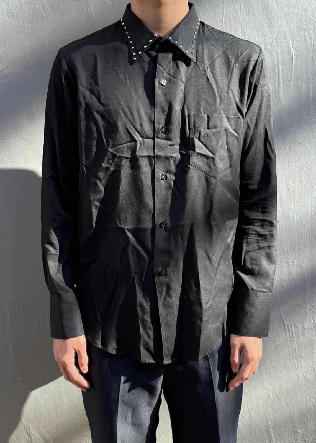 어네스트 더블유베이커 스터드 카라 셔츠 상품이미지1