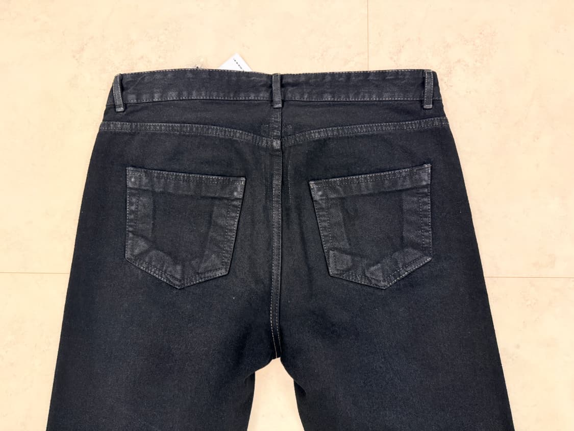 [33] 1회착 릭오웬스 다크쉐도우 디트로이트 컷 코팅 데님 상품이미지4