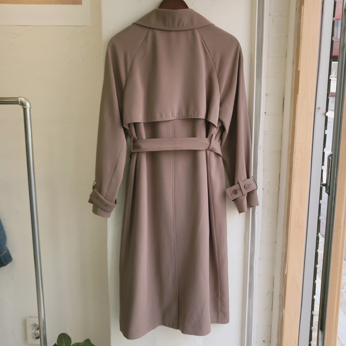 쉬즈미스 밀키브라운 트렌치코트 상품이미지7