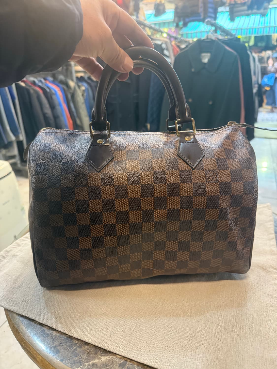 정품 루이비통 다미에 스피디 30 팝니다 상품이미지3