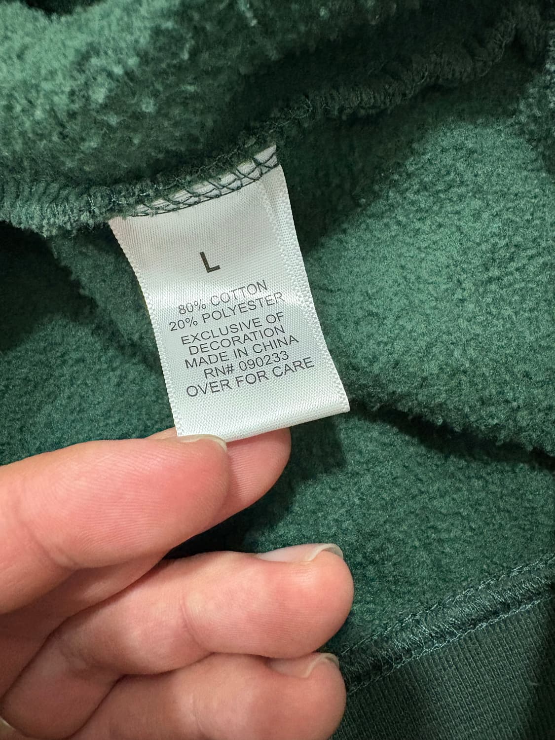 에센셜 초판 18fw 백로고 후드티 상품이미지4