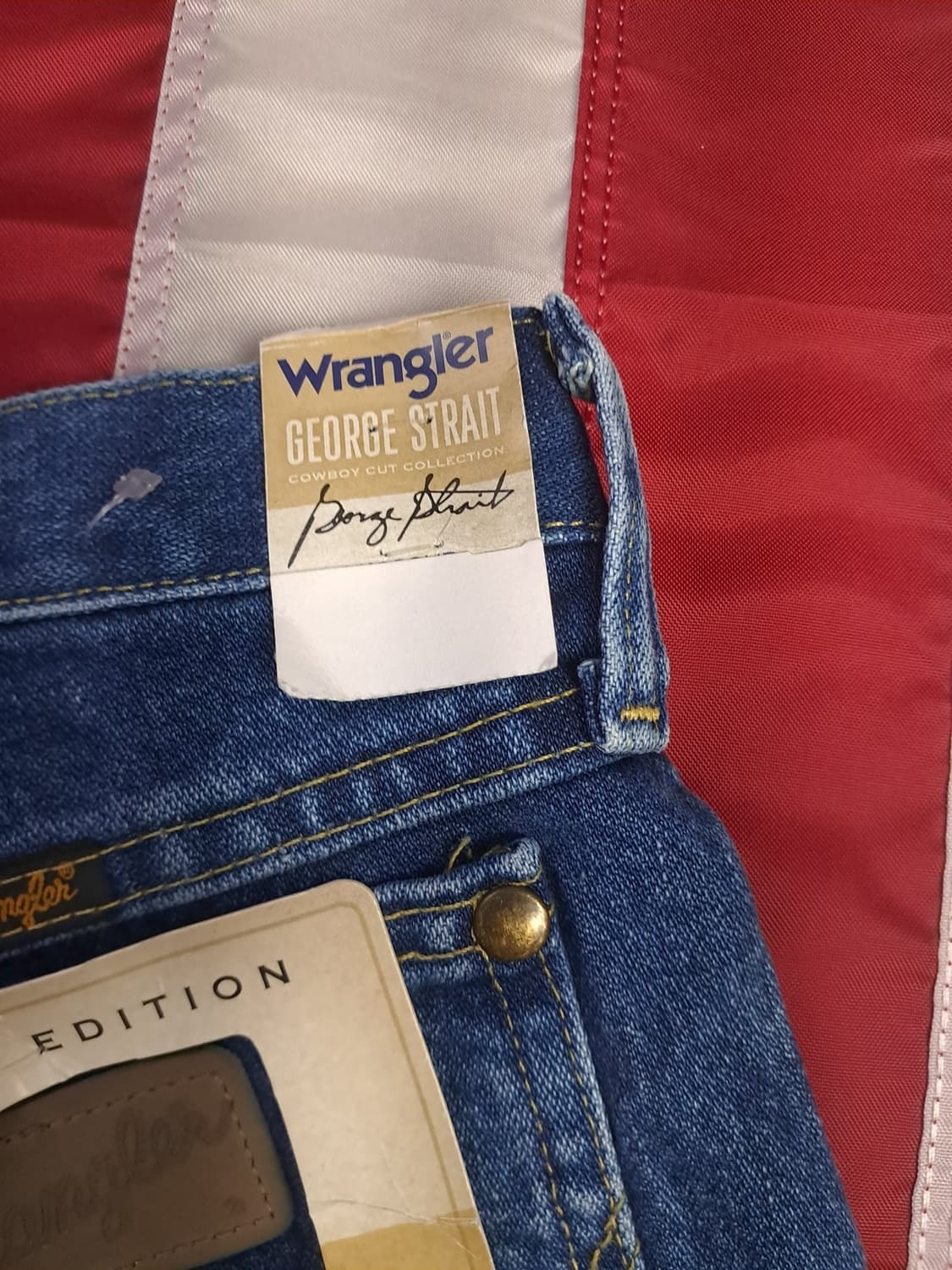 택새제품 오리지날 Wrangler 랭글러 릴렉스드 핏 데님진 상품이미지3