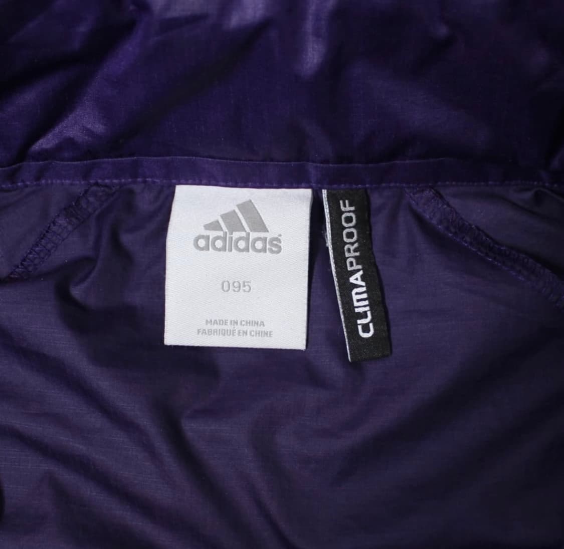 Adidas 아디다스 레알마드리드 금장 퍼플 바람막이 상품이미지2