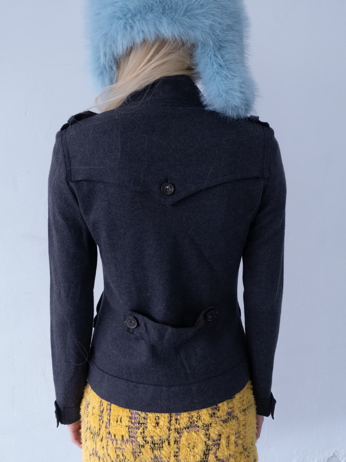 Carolina Herrera button wool shirts 상품이미지2