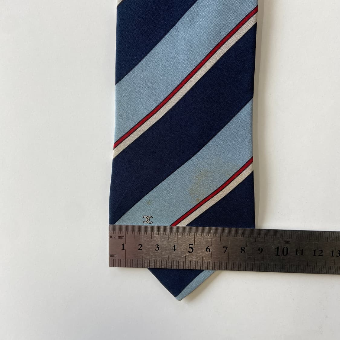 샤넬(CHANEL) 심플로고 명품 정품 넥타이 8.3cm 상품이미지7