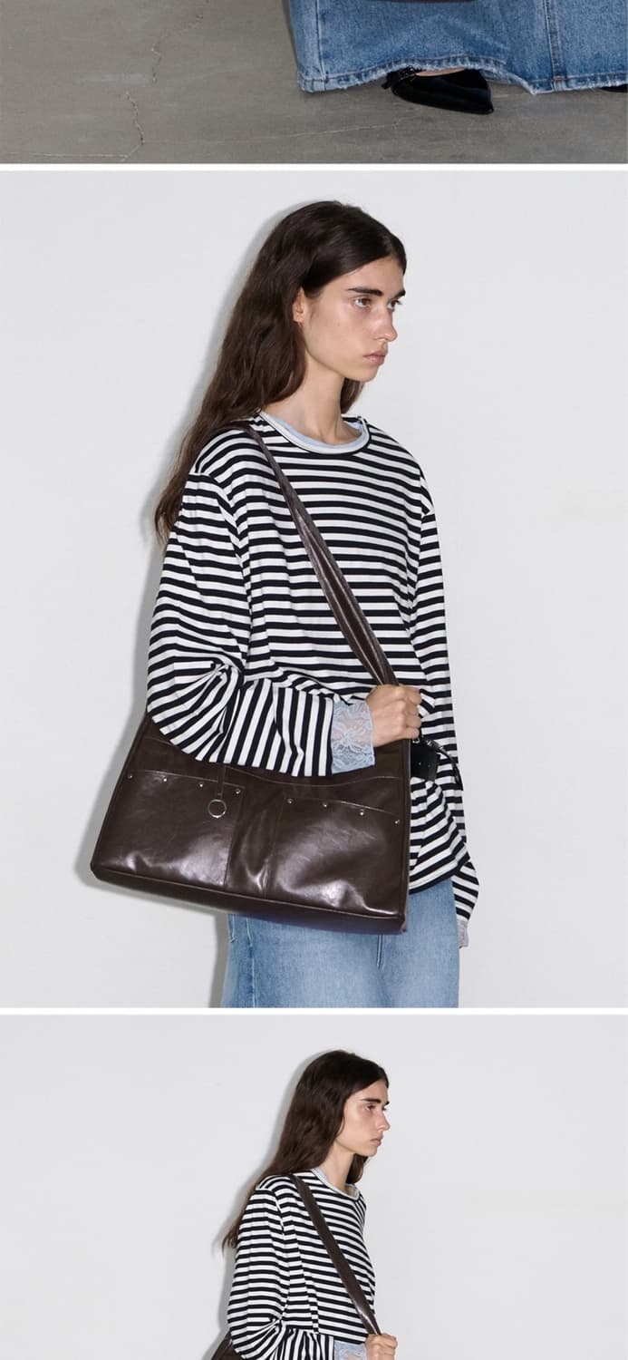 페넥 BASH SLOUCHY BAG 브라운, 미사용 새상품 상품이미지1