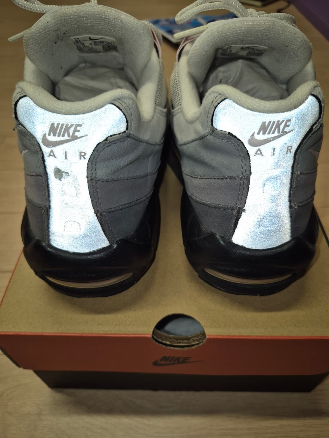 나이키 에어맥스 95 건스모크 핑크 폼 상품이미지3