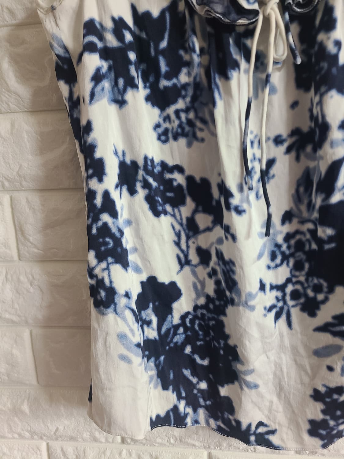 엘리타하리 플라워 실크블라우스(55) 상품이미지5