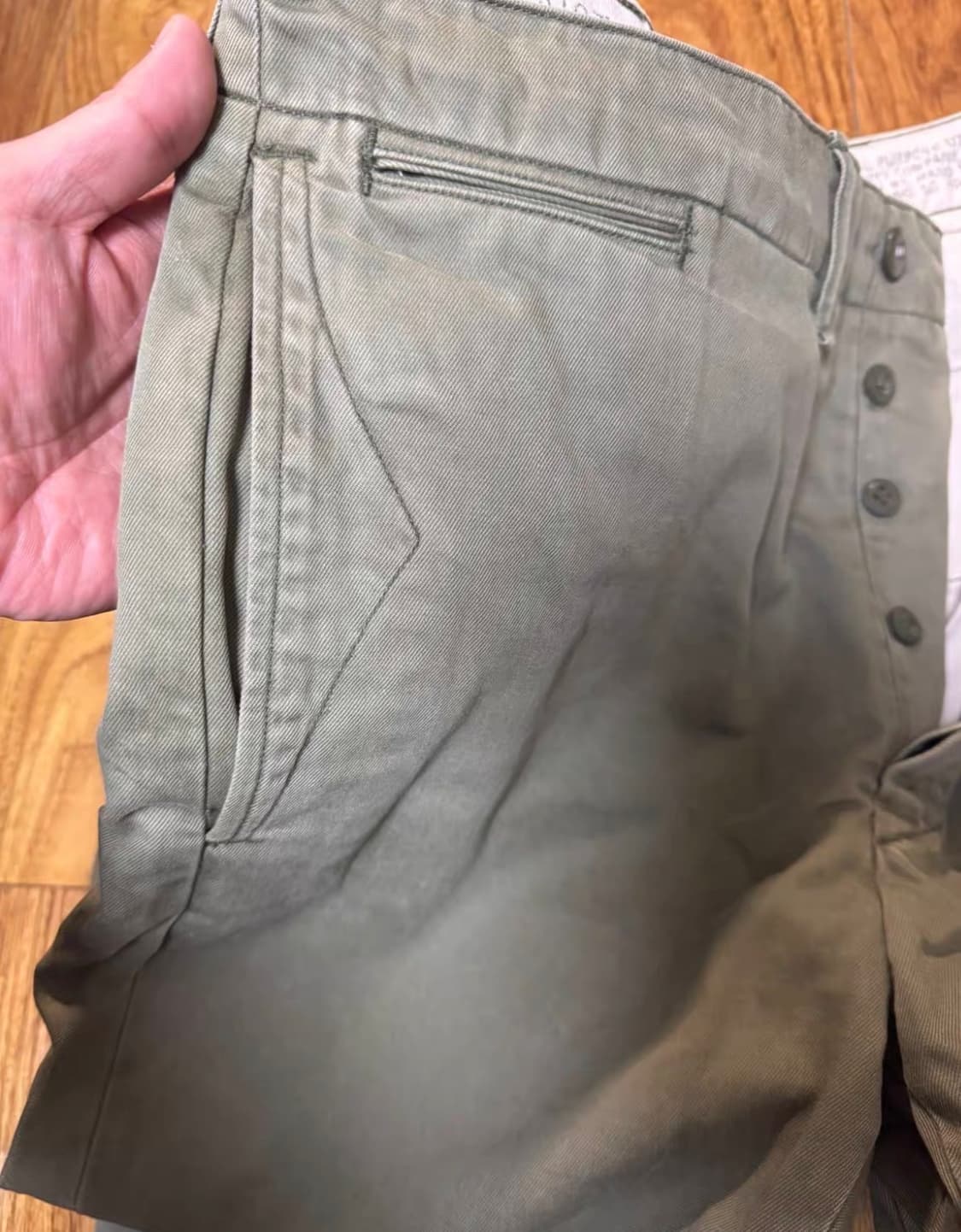 rrl 더블알엘 밀리터리 치노 팬츠 상품이미지5