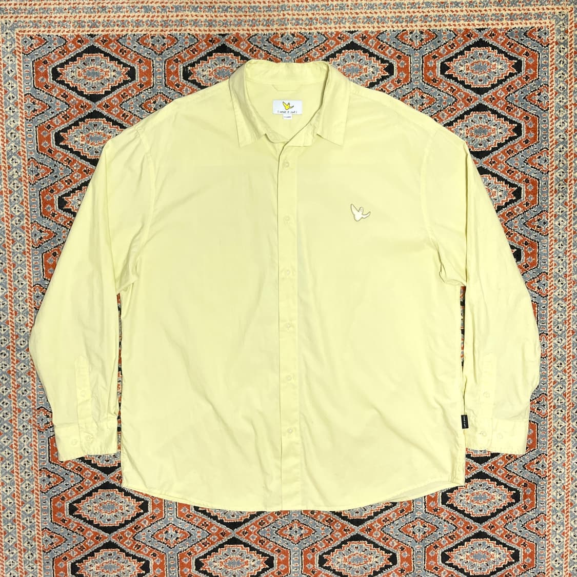 마크곤잘레스 라이트 옐로우 코튼 셔츠 남성XL 상품이미지1