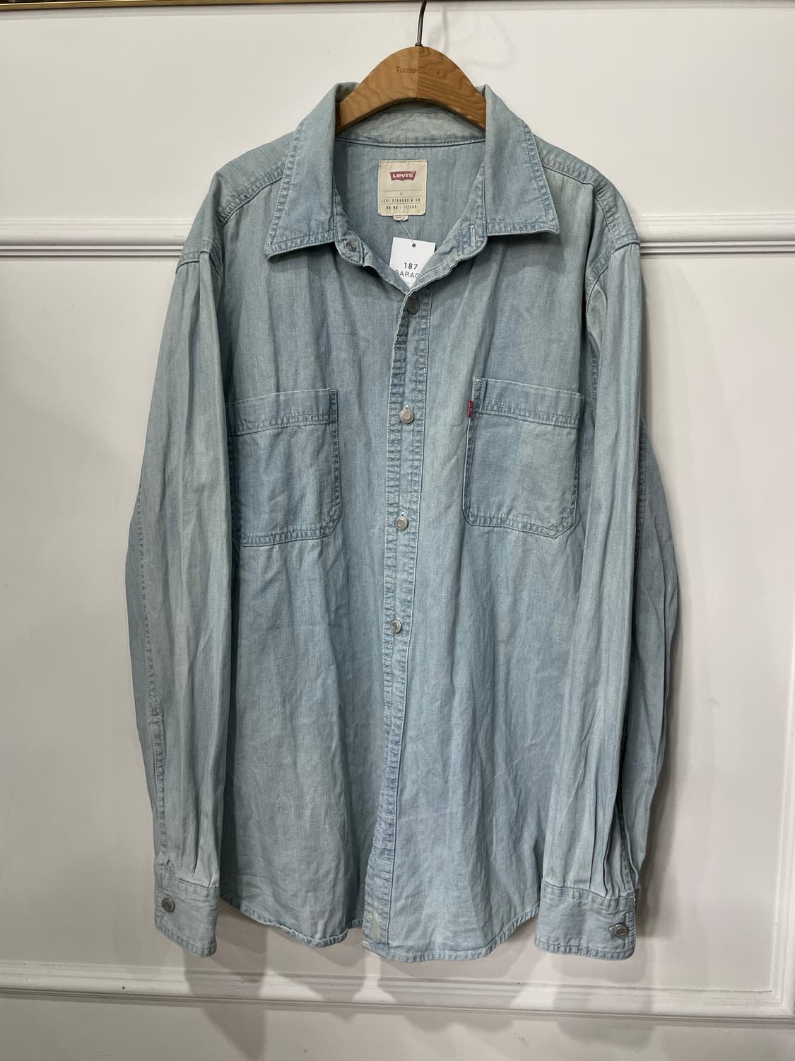 리바이스 연청 데님셔츠 상품이미지1