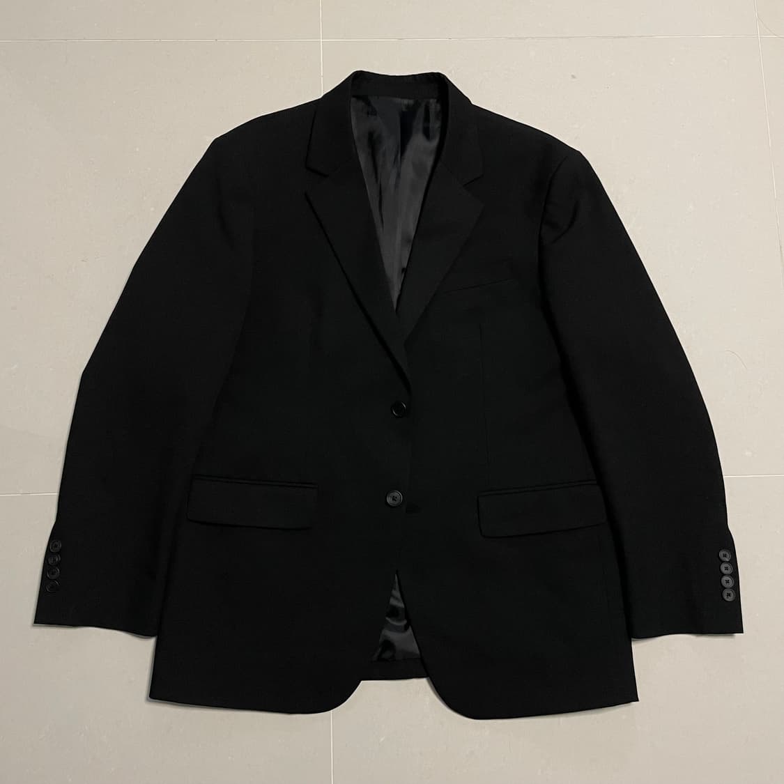 정품 무신사스탠다드 블랙 오버핏 블레이저 자켓 상품이미지3