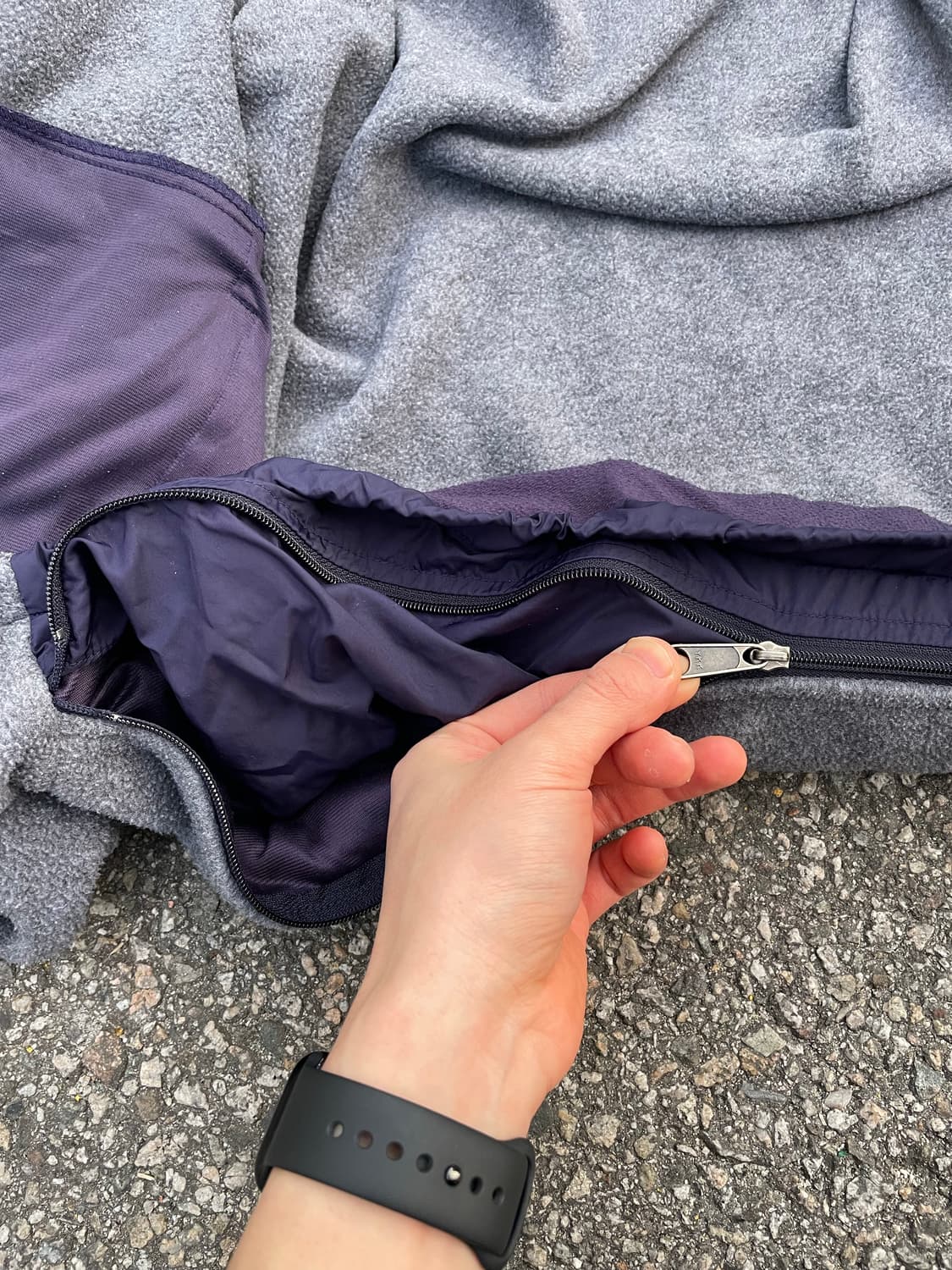 몽벨 더블 레이어 플리스 자켓 m 상품이미지8