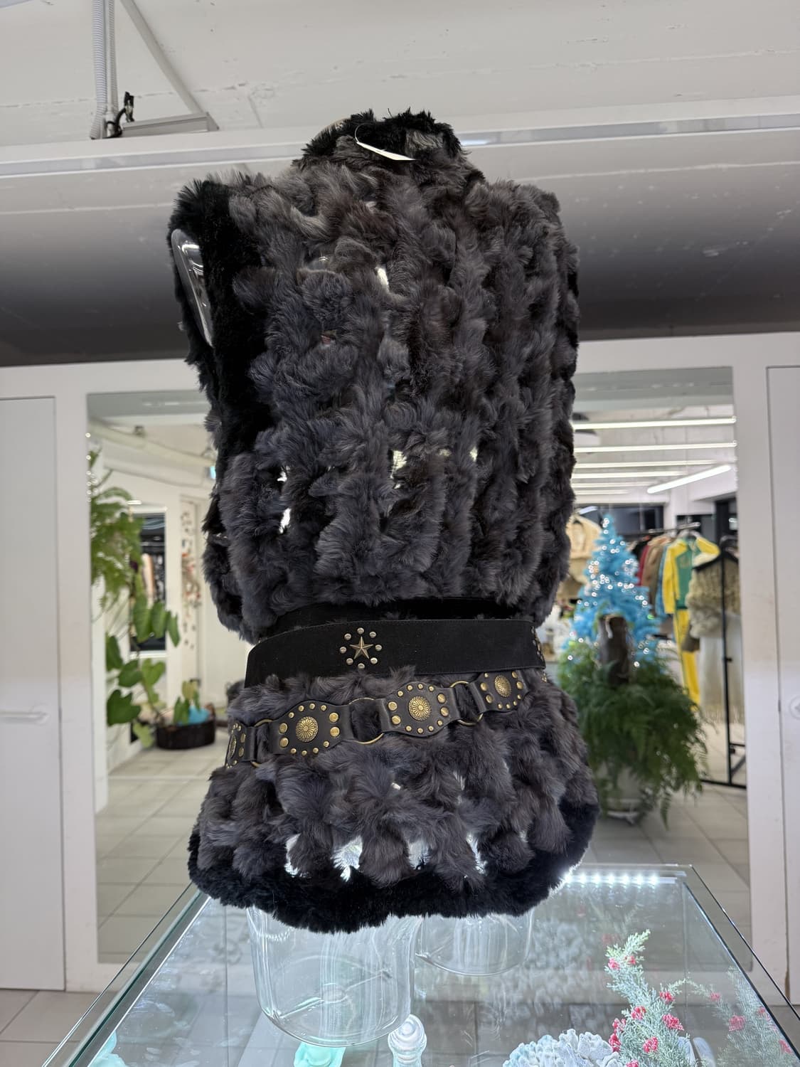 real fur vest 상품이미지4