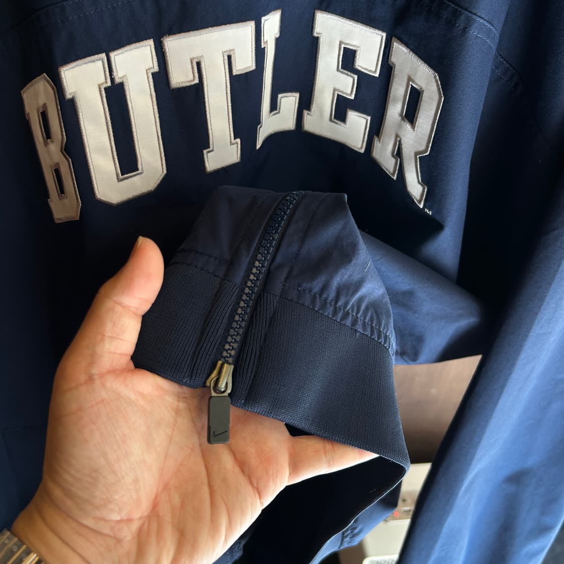 11270 - 나이키 네이비 버틀러 바람막이 웜업 상품이미지4